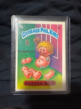 Busted Bob Collector Card - Pink/Green